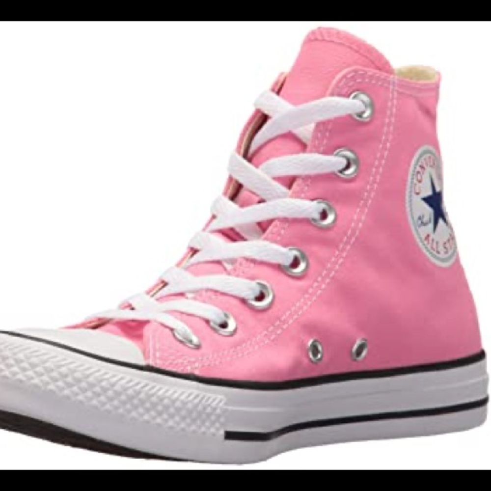 Pink High top converse!